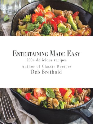 cover image of Entertaining Made Easy